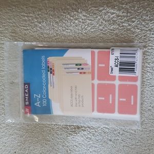 New Smead Color Labels "I"